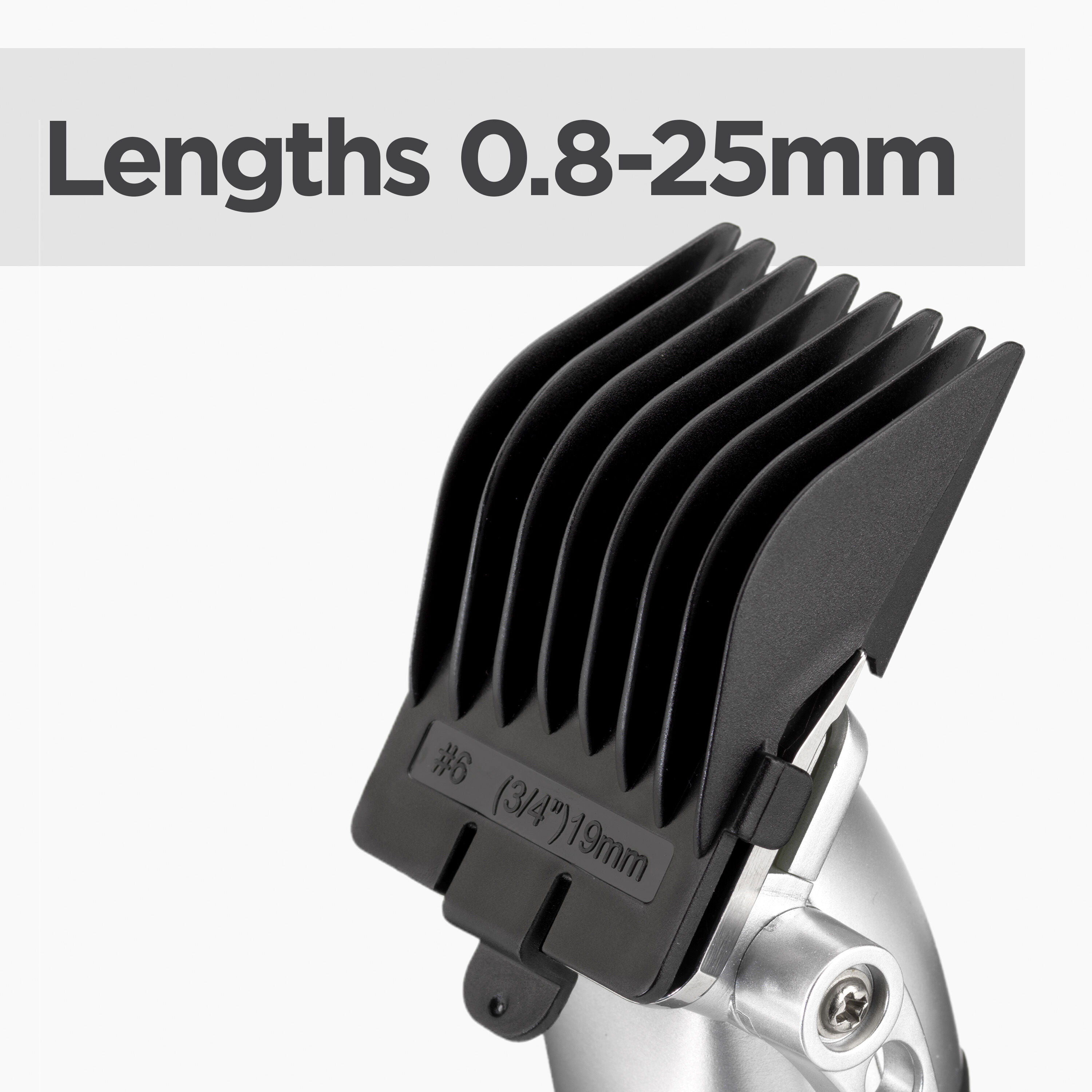 Lengths 0.5-25mm